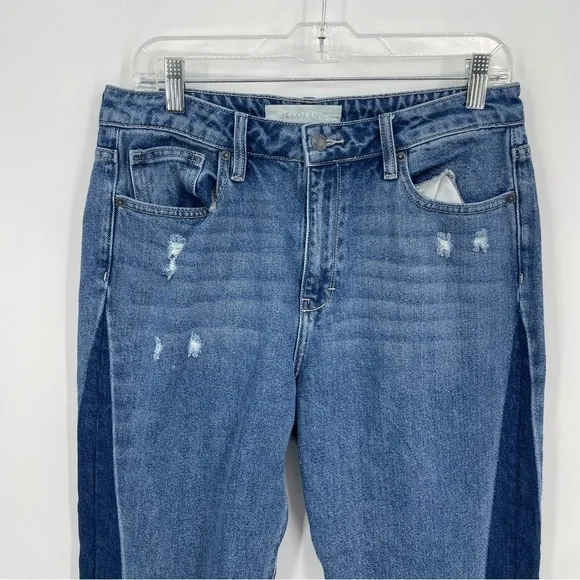 Stylish Blue Straight Leg Jeans for Women - Picture 2 of 11